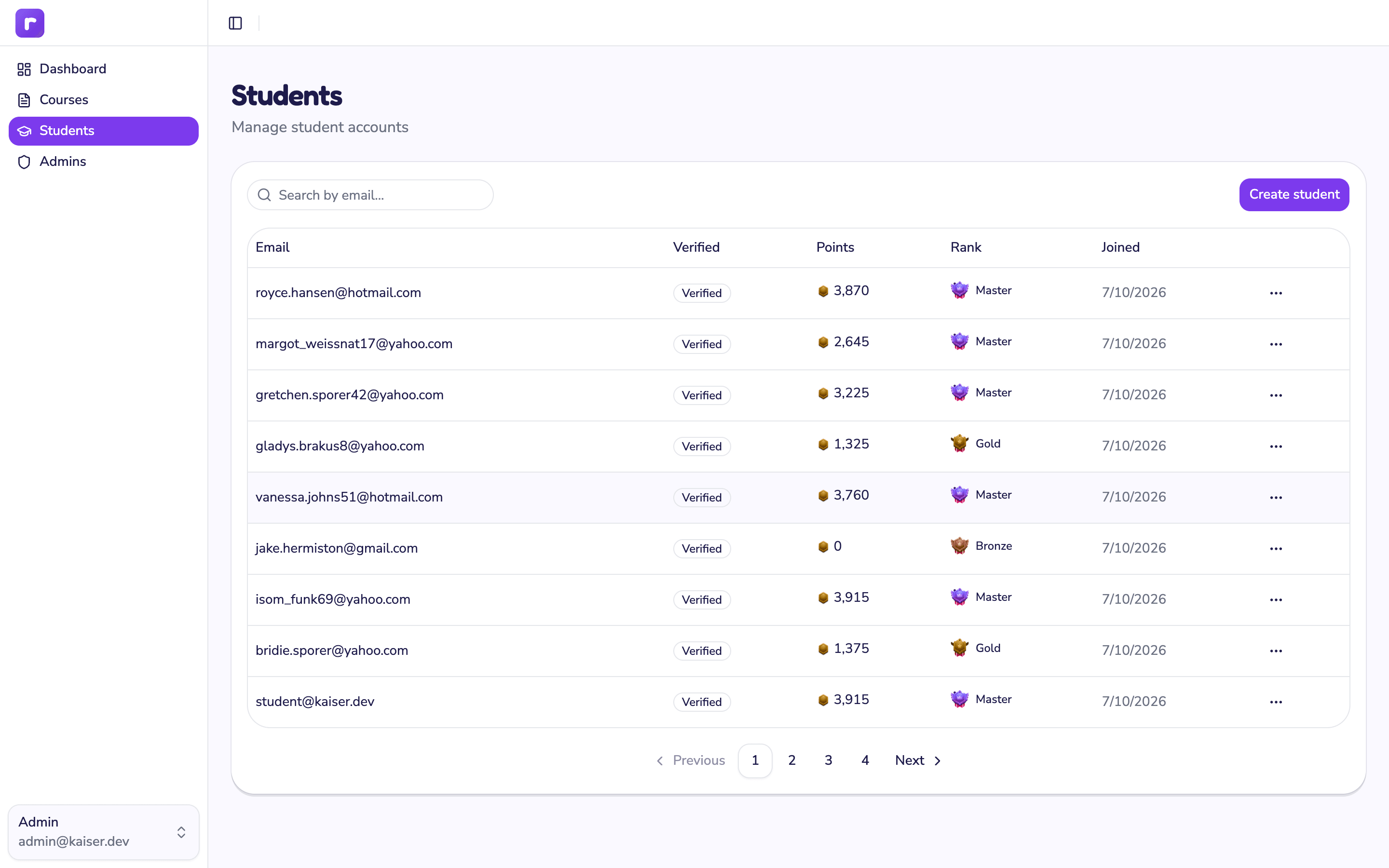 Kaiser Math Platform — screen 16